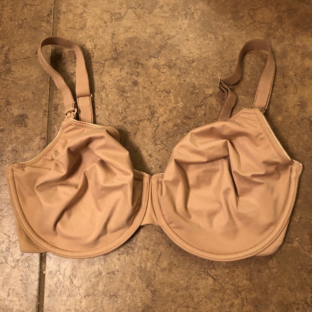 Nude nursing bra